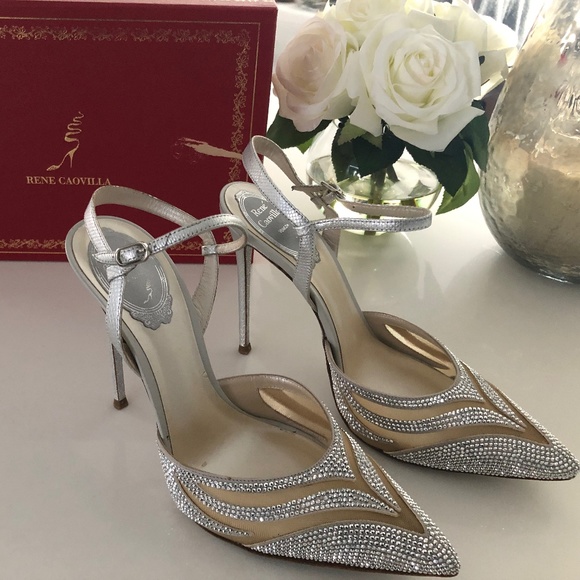 rene caovilla slingback